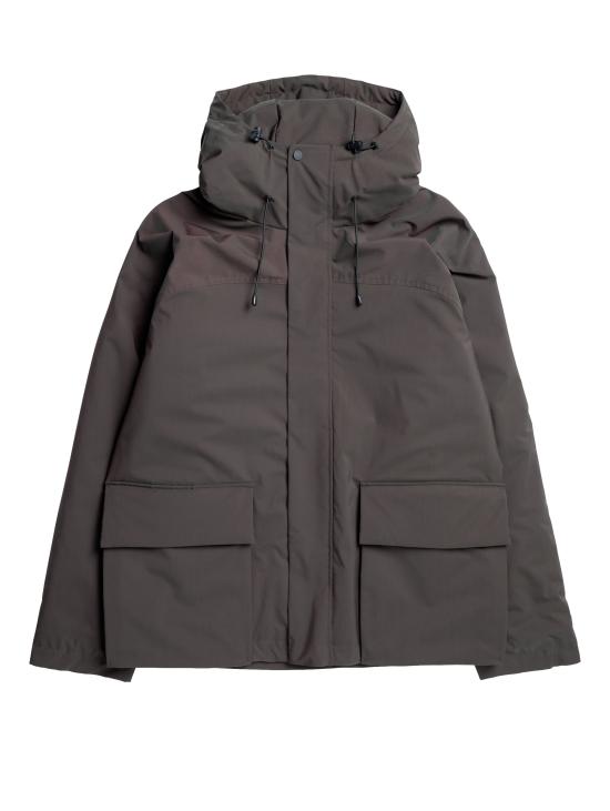 26FW 노스프로젝트 자켓 임보티토 파카 Herluf Alpinix Smart Merino Marrone - NORSE PROJECTS