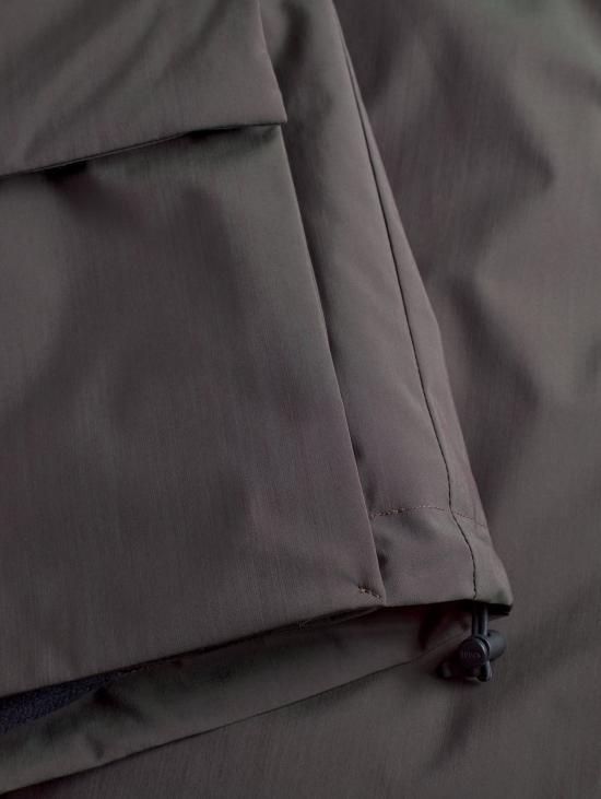 26FW 노스프로젝트 자켓 임보티토 파카 Herluf Alpinix Smart Merino Marrone - NORSE PROJECTS