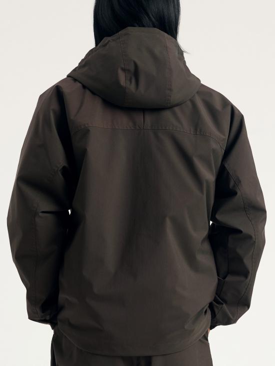 26FW 노스프로젝트 자켓 임보티토 파카 Herluf Alpinix Smart Merino Marrone - NORSE PROJECTS