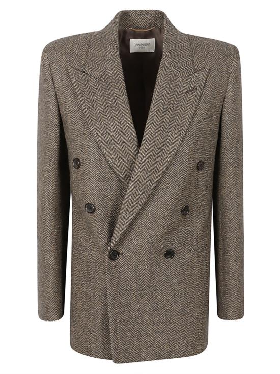 26FW 생로랑 자켓 859880Y3L222012 Grey