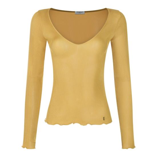 26FW 생로랑 탑 876789Y37SM7442 Gold