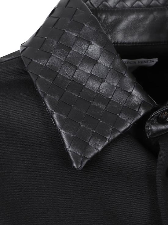 26FW 보테가베네타 탑 A002QUV6DB01010 Black - BOTTEGA VENETA