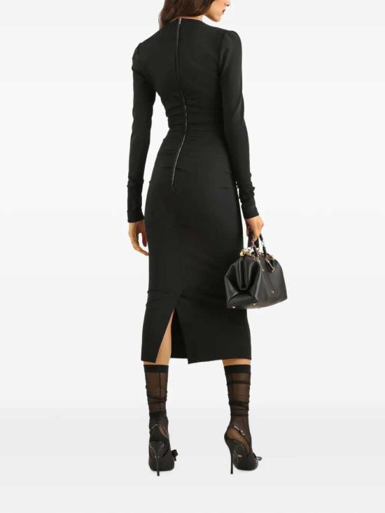 26FW 돌체앤가바나 원피스 F631XTFUGKF N0000 NERO - DOLCE & GABBANA