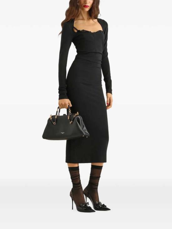 26FW 돌체앤가바나 원피스 F631XTFUGKF N0000 NERO - DOLCE & GABBANA