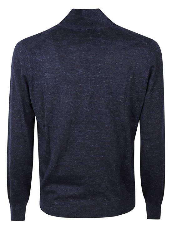 26FW 브루넬로 쿠치넬리 경량 니트 집업 MSY00124 CAW43 Black - BRUNELLO CUCINELLI