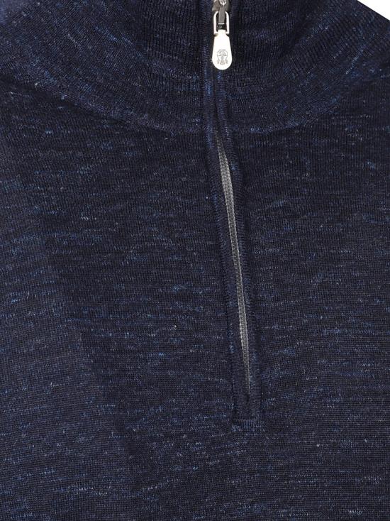 26FW 브루넬로 쿠치넬리 경량 니트 집업 MSY00124 CAW43 Black - BRUNELLO CUCINELLI