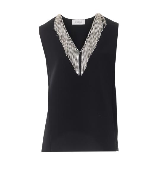 26FW 스포트막스 긴팔 티셔츠 2622166031600 SPXFAGLIA 003 BLACK