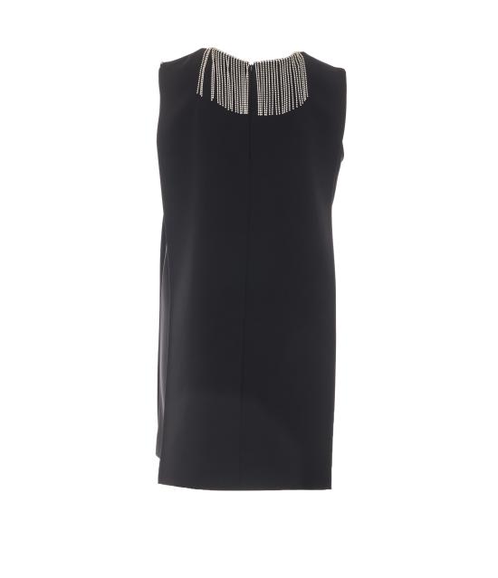26FW 스포트막스 미디 원피스 2622226081600 SPXFESTOSO 003 BLACK - SPORTMAX