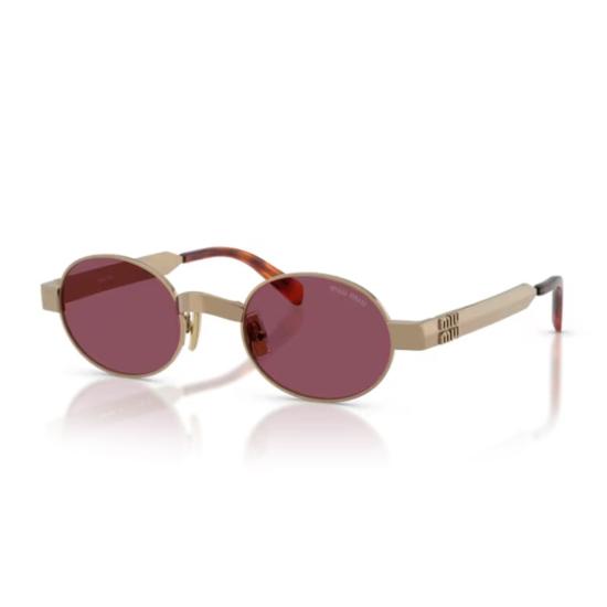 26SS 미우미우 선글라스 1AE35I60A Gold - MIU MIU