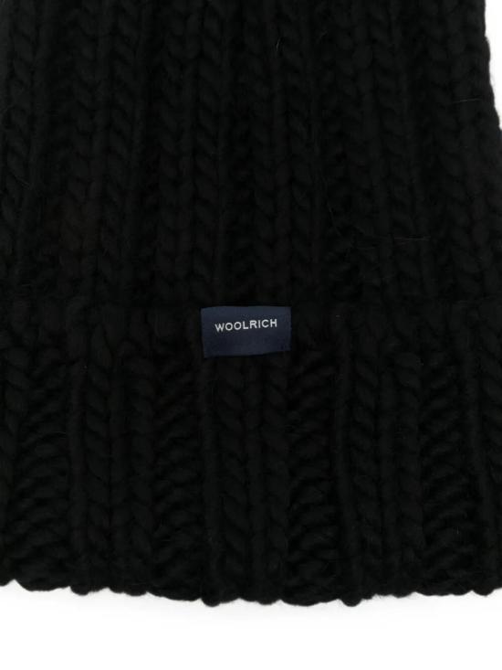 26FW 울리치 모자 CFWWAC0196FBUF0766 100 BLACK - WOOLRICH