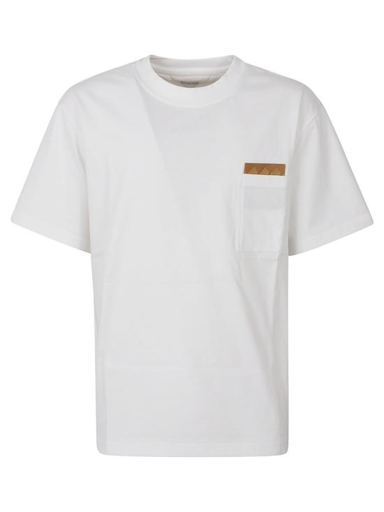 26FW 보테가베네타 반팔 티셔츠 838924V4N509000 White