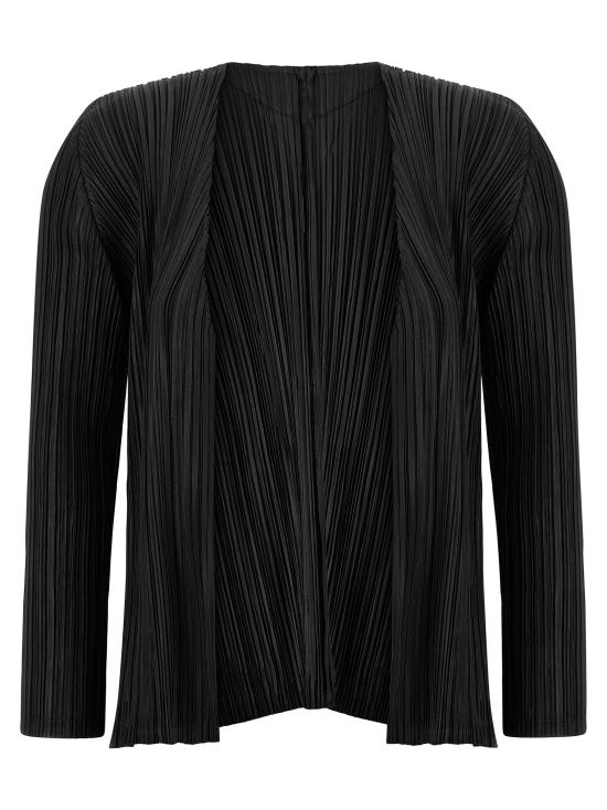 26FW 플리츠플리즈 가디건 PP68JO28215 Black