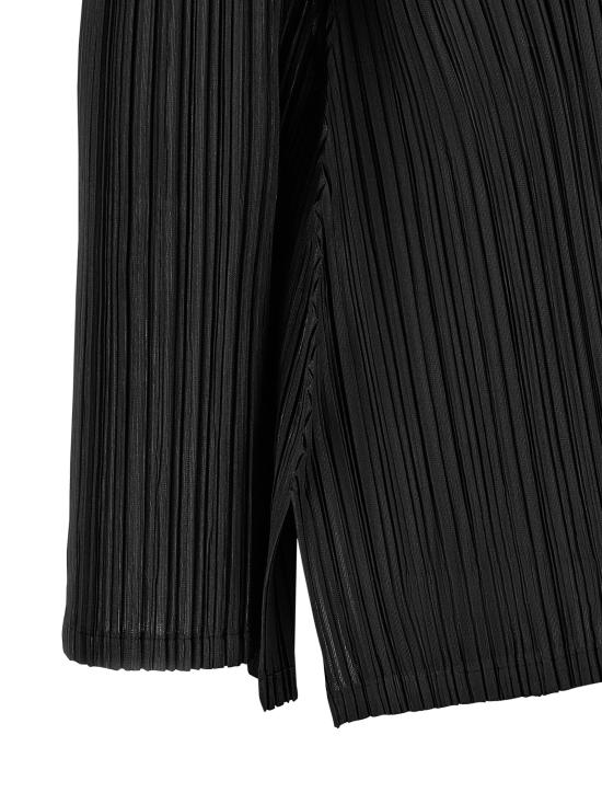 26FW 플리츠플리즈 가디건 PP68JO28215 Black - PLEATS PLEASE