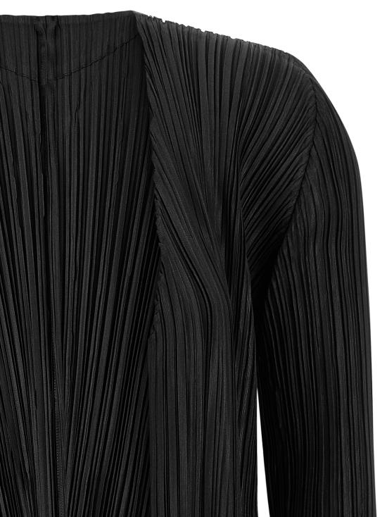 26FW 플리츠플리즈 가디건 PP68JO28215 Black - PLEATS PLEASE
