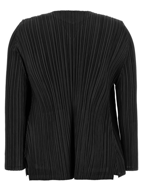 26FW 플리츠플리즈 가디건 PP68JO28215 Black - PLEATS PLEASE