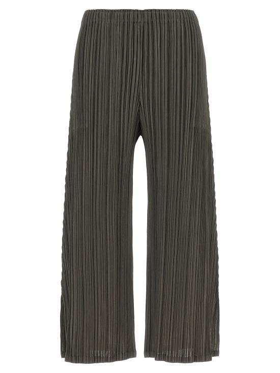 26FW 플리츠플리즈 스트레이트 팬츠 PP68JF28317 Gray