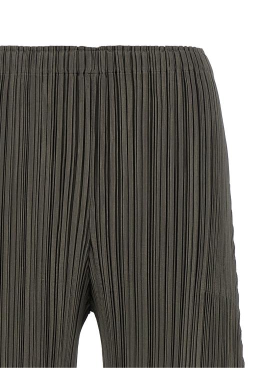 26FW 플리츠플리즈 스트레이트 팬츠 PP68JF28317 Gray - PLEATS PLEASE