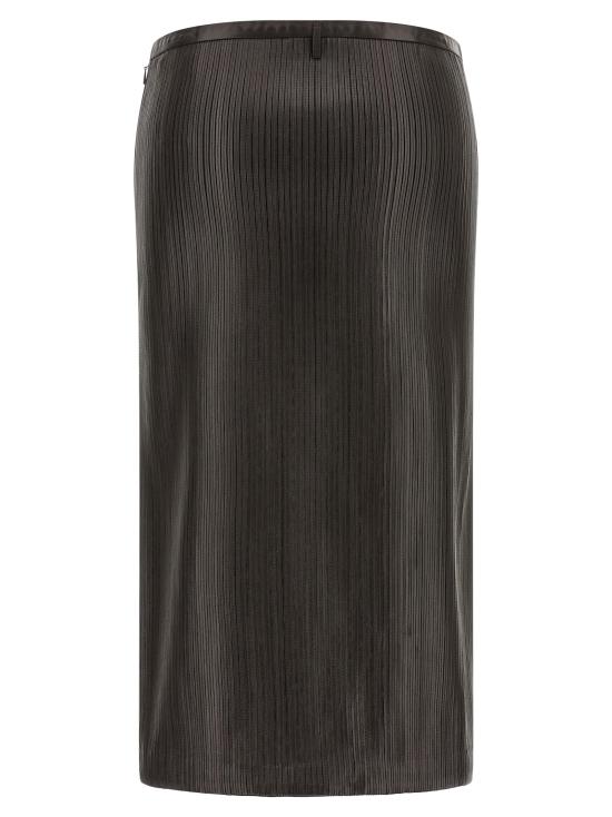 26FW 톰포드 미디 스커트 GCL931LEX479EEK Brown - TOMFORD