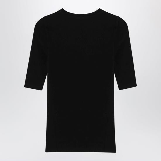 26FW 토템 탑 264 WRT0942YA0359 Black - TOTEME