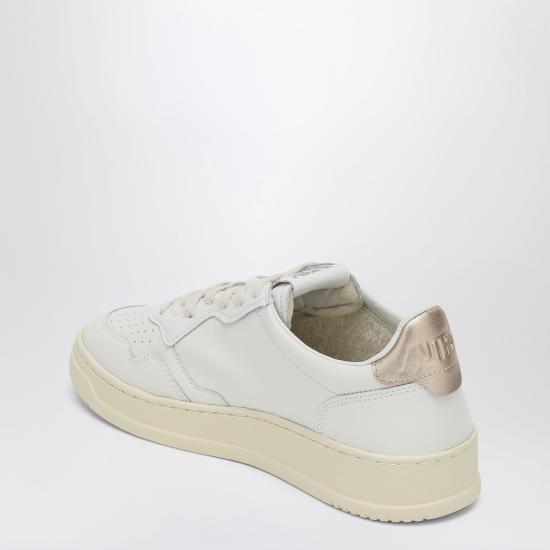 26FW 오트리 메달리스트 로우 레더 스니커즈 AULWLL06 White - AUTRY