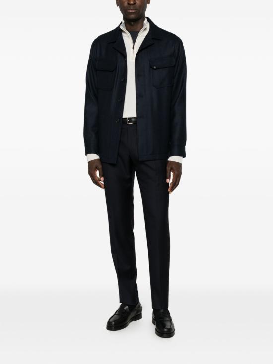 26FW 꼬르넬리아니 집업 니트 28M5112A25110 036 BIANCO - CORNELIANI