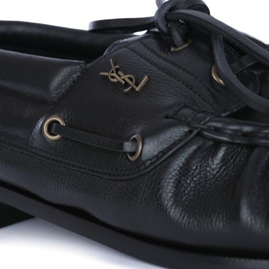 26FW 생로랑 로퍼 A002HL25VAA1000 Black - SAINT LAURENT