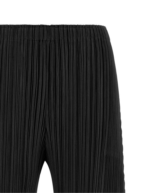 26FW 플리츠플리즈 스트레이트 팬츠 PP68JF283 15 BLACK - PLEATS PLEASE