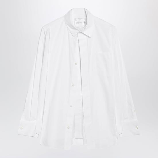 26FW 사카이 셔츠 26 08741CO White