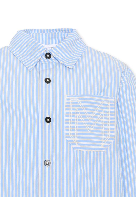 26FW [키즈] 마크제이콥스 탑 W61061 794 LIGHT BLUE - MARC JACOBS