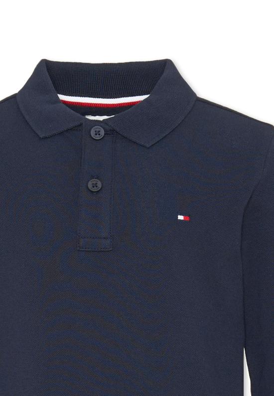 26SS [키즈] 타미힐피거 폴로 셔츠 KB0KB09664 C1G BLUE - TOMMY HILFIGER