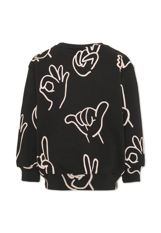 25FW [키즈] 몰로 니트/스웻셔츠 6W25J204 9456 BLACK - MOLO