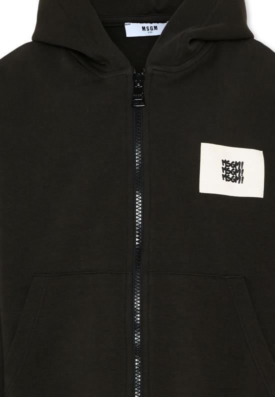 26SS [키즈] 엠에스지엠 니트/스웻셔츠 S6MSJBZH225 MS040 BLACK - MSGM