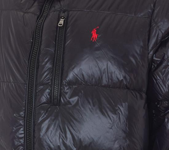 26FW 폴로 랄프로렌 고햄 글로시 다운 자켓 710968281001 POLO BLACK GLOSSY - POLO RALPH LAUREN