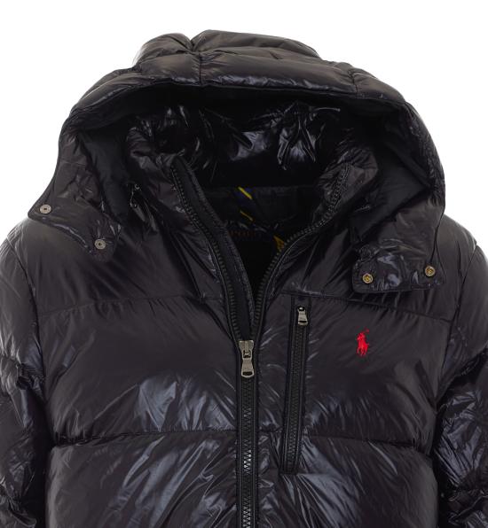26FW 폴로 랄프로렌 고햄 글로시 다운 자켓 710968281001 POLO BLACK GLOSSY - POLO RALPH LAUREN