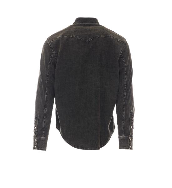 26FW 돈답 셔츠 UC343R DS0258U MY2999 BLACK - DONDUP
