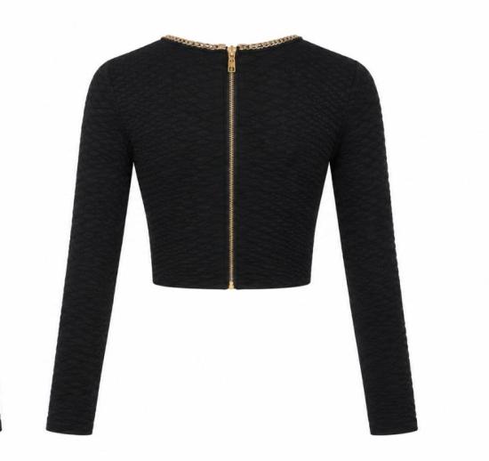 26FW 엘리자베타프랜치 스웨터 MK32S67E2 110 BLACK - ELISABETTA FRANCHI