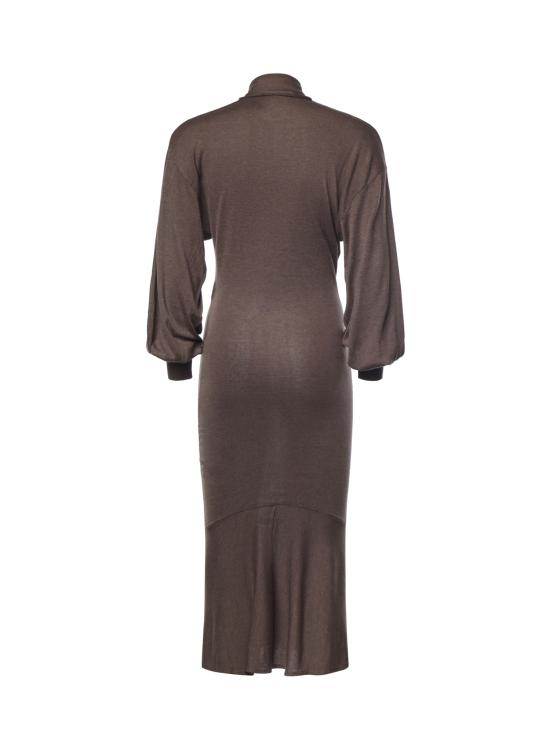 26FW 자크뮈스 미디 원피스 DRW00871AK00342 850 BROWN - JACQUEMUS