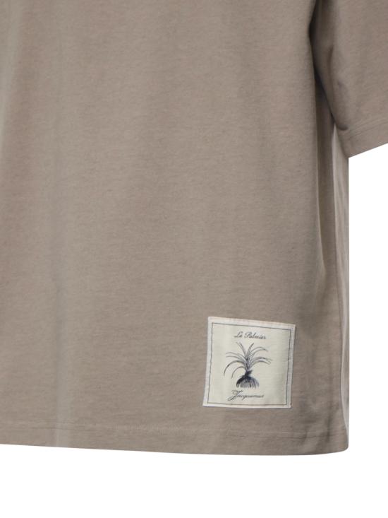 26FW 자크뮈스 반팔 티셔츠 TSU00334AJ00045 150 BEIGE - JACQUEMUS