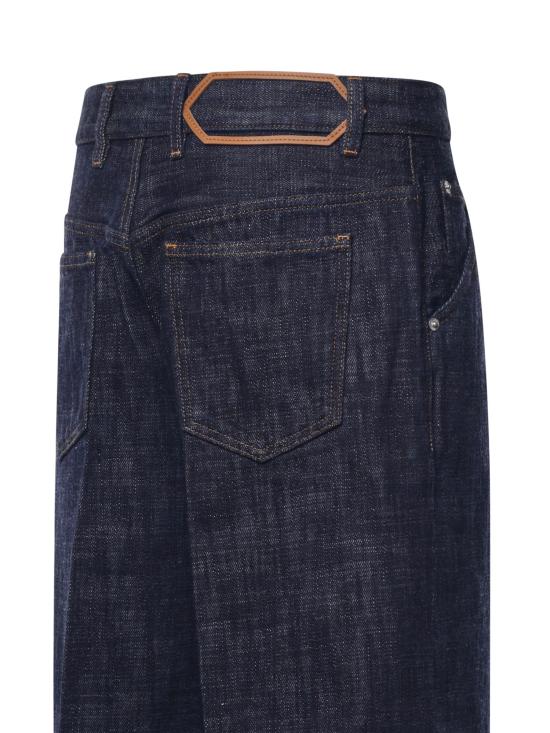 26FW 자크뮈스 데님 팬츠 PAM00579AD00078 390 DARK NAVY - JACQUEMUS