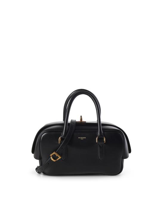 26FW 발렌시아가 르 셋 볼링백 스몰 A0001P 2ACRT1053 BLACK