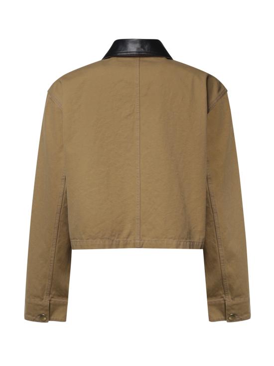 26FW 발렌시아가 크롭 워크웨어 재킷 A0029P TRP159501 BEIGE - BALENCIAGA