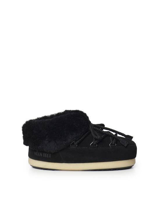26FW 문부츠 뮬/슬리퍼 80D1470090 NL02 BLACK NATURAL
