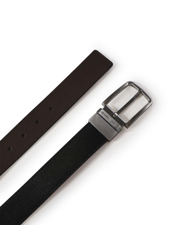 26FW 엠포리오 아르마니 벨트 EM007172 AF29130MC593 BLACK DARK BROWN - EMPORIO ARMANI