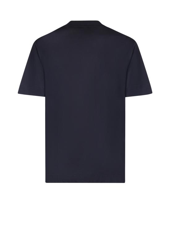 26FW 엠포리오 아르마니 반팔 티셔츠 EM006779 AF28078UB118 BLUE - EMPORIO ARMANI