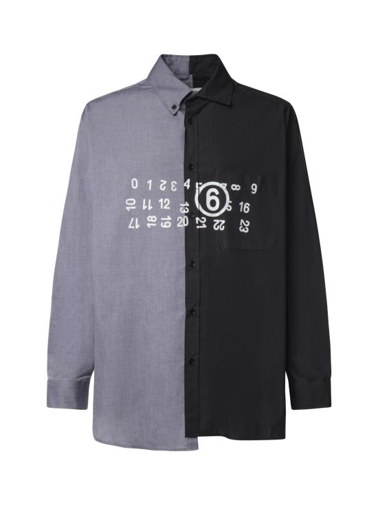 26FW MM6 메종마르지엘라 셔츠 SH0DT0057 MTN182961 BLACK