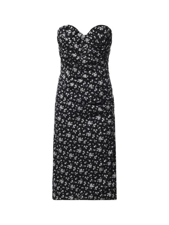 26FW 돌체앤가바나 미디 원피스 F633DT FSAGUHN6JU BLACK