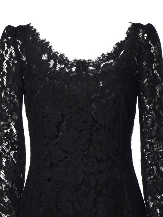 26FW 돌체앤가바나 숏 원피스 F632IT HLM5EN0000 BLACK - DOLCE & GABBANA