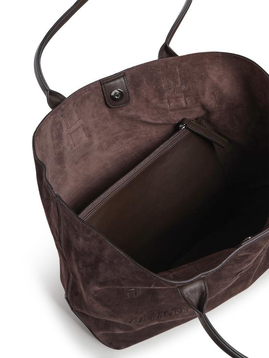 26FW 호간 토트백 KBW01TA3300UGM S808 BROWN - HOGAN