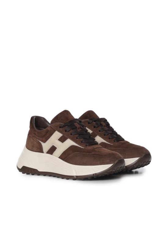 26FW 호간 스니커즈 HXW6690FR30U5W 0UUM BROWN - HOGAN
