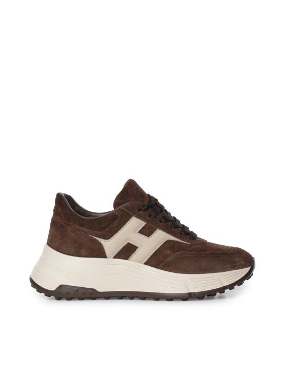 26FW 호간 스니커즈 HXW6690FR30U5W 0UUM BROWN